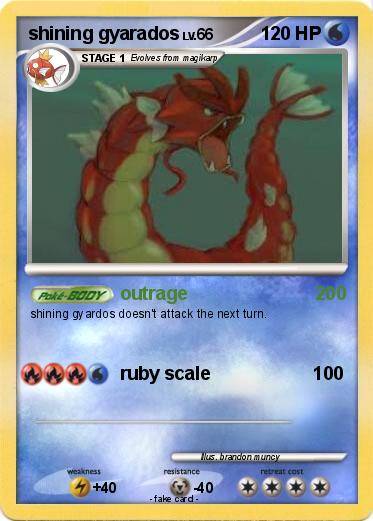 Pokemon shining gyarados