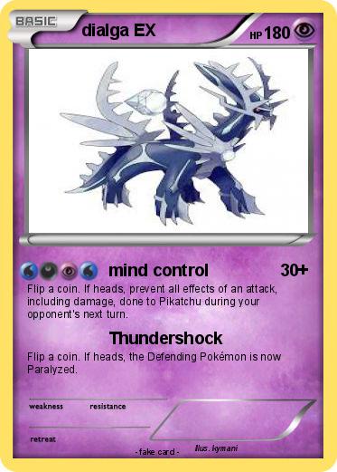 Pokemon dialga EX