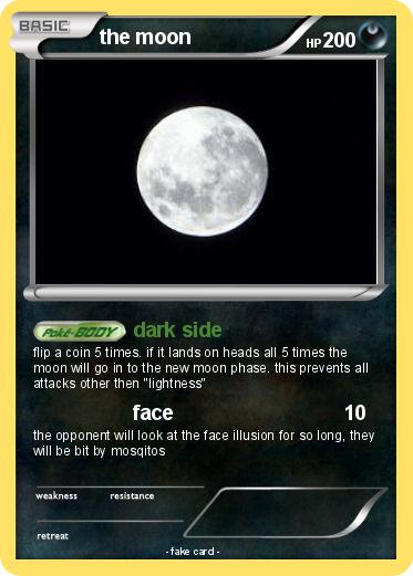 Pokemon the moon