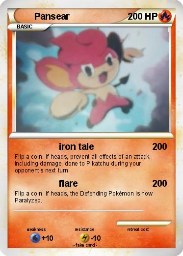 Pokemon Pansear