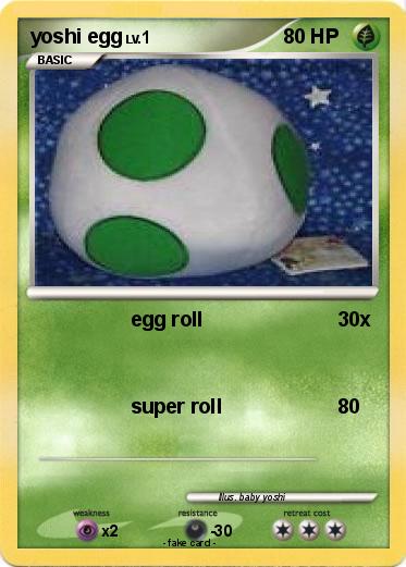 Pokemon yoshi egg