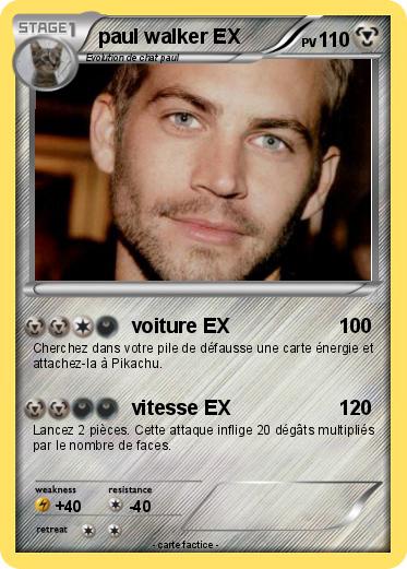 Pokemon paul walker EX