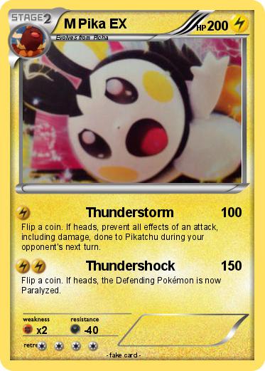 Pokemon M Pika EX