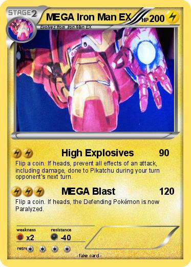 Pokemon MEGA Iron Man EX