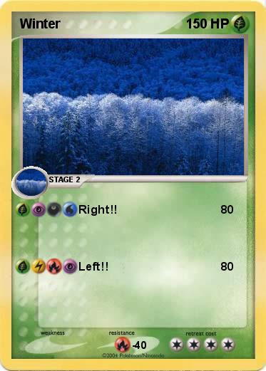 Pokemon Winter