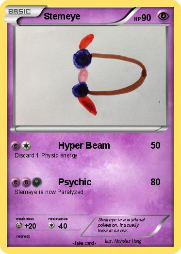 Pokemon Stemeye