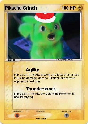 Pokemon Pikachu Grinch