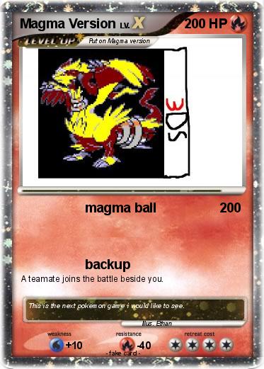Pokemon Magma Version