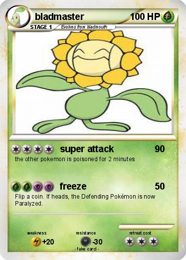 Pokemon bladmaster