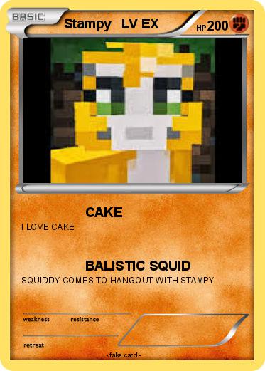 Pokemon Stampy   LV EX