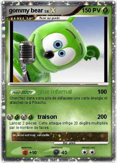 Pokemon gommy bear