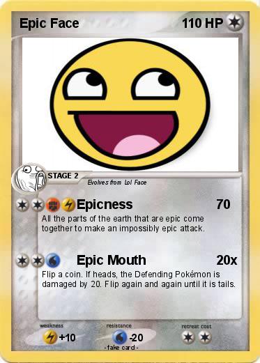 Pokemon Epic Face