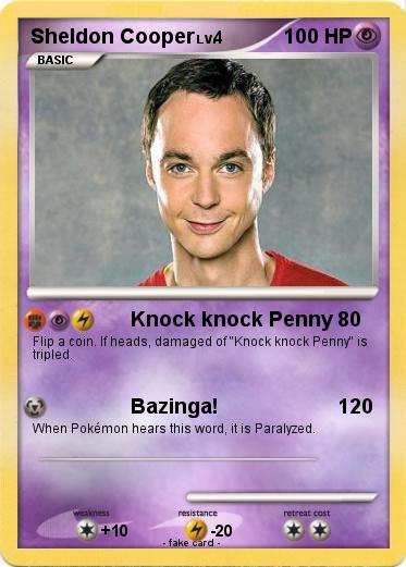 Pokemon Sheldon Cooper