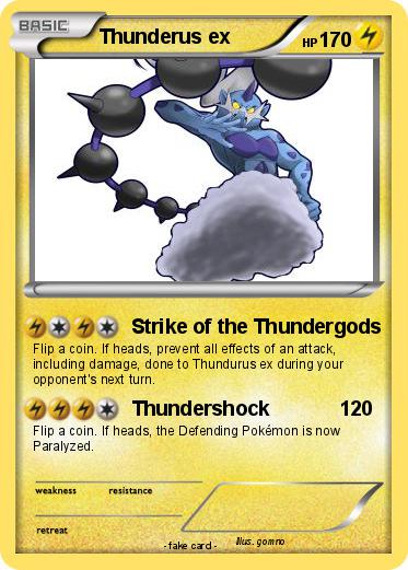 Pokemon Thunderus ex