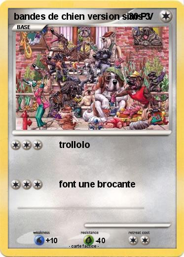 Pokemon bandes de chien version sims 3
