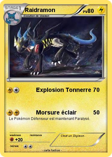 Pokemon Raidramon