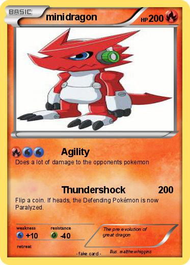 Pokemon minidragon