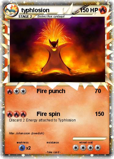 Pokemon typhlosion