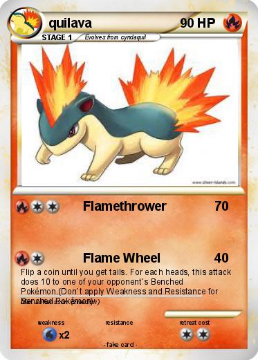 Pokemon quilava