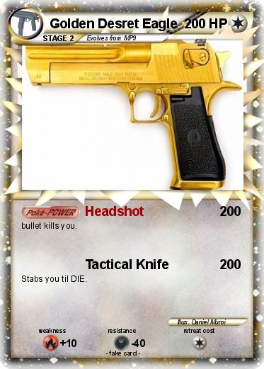 Pokemon Golden Desret Eagle