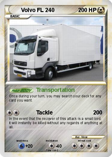 Pokemon Volvo FL 240