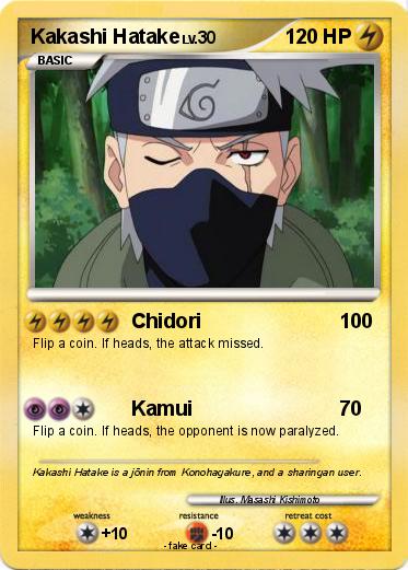Pokemon Kakashi Hatake