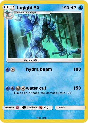 Pokemon lugight EX