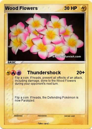 Pokemon Wood Flowers