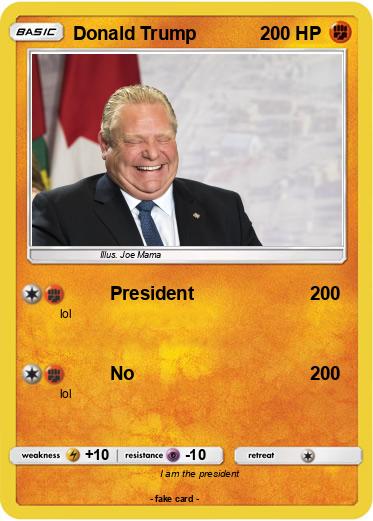 Pokemon Donald Trump