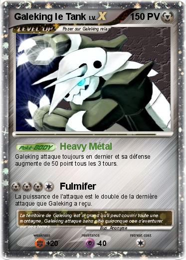 Pokemon Galeking le Tank