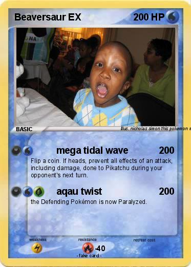 Pokemon Beaversaur EX