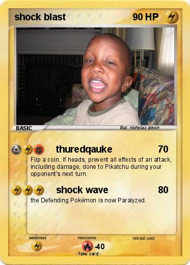 Pokemon shock blast