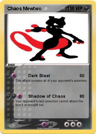 Pokemon Chaos Mewtwo