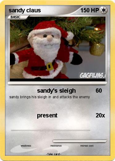 Pokemon sandy claus