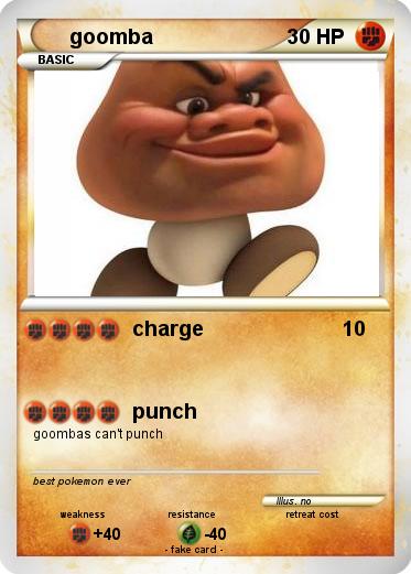 Pokemon goomba