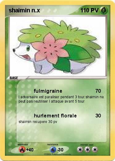 Pokemon shaimin n.x