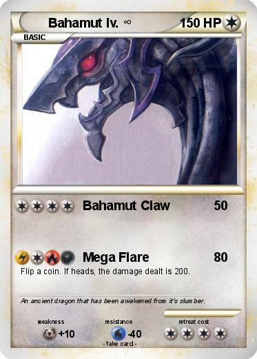 Pokemon Bahamut lv. ∞