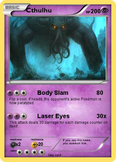 Pokemon Cthulhu
