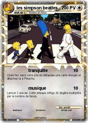 Pokemon les simpson beatles