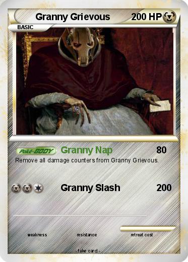 Pokemon Granny Grievous