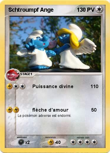 Pokemon Schtroumpf Ange