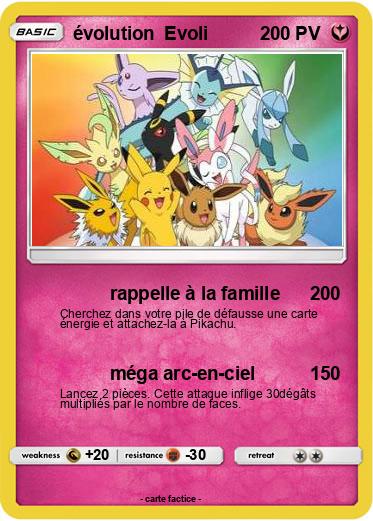 Pokemon évolution  Evoli
