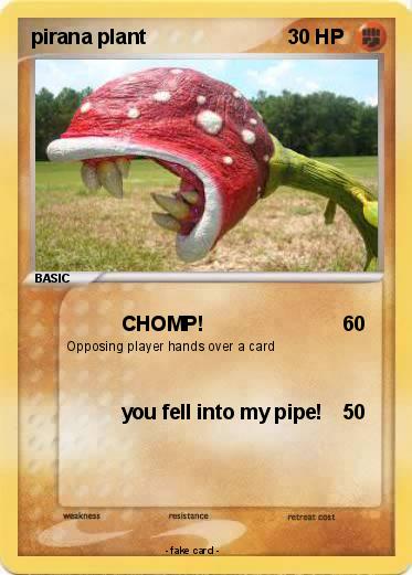 Pokemon pirana plant