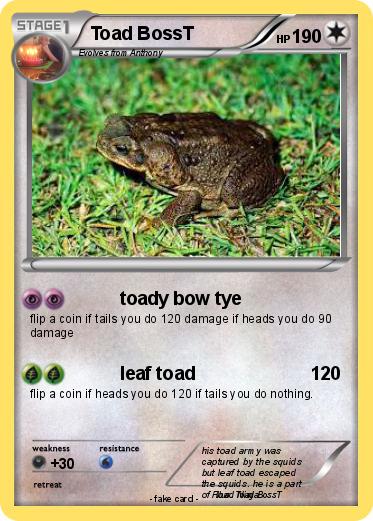 Pokemon Toad BossT