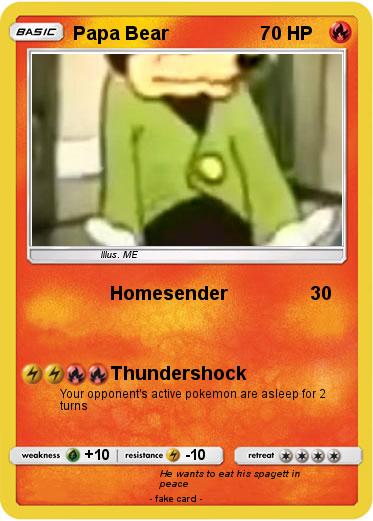 Pokemon Papa Bear