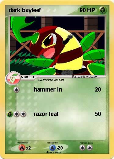 Pokemon dark bayleef