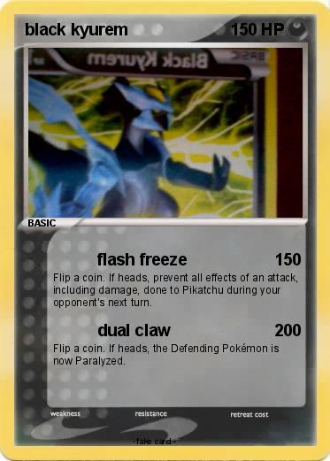 Pokemon black kyurem