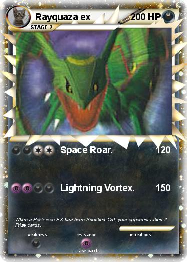 Pokemon Rayquaza ex