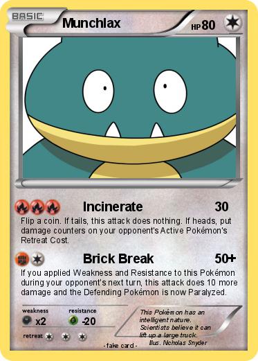 Pokemon Munchlax