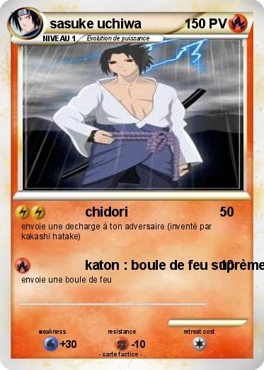 Pokemon sasuke uchiwa